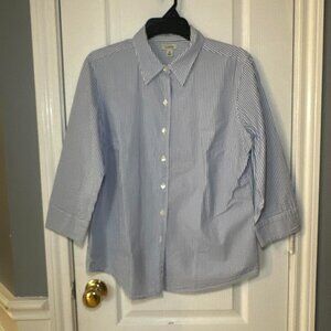 L.L.Bean Women's Blue Shirt